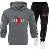 Men's Tracksuit Hoodie Pants 2Pcs Sets Suit Leisure Sweatshirts Sweatpants Fashion Trends Brand Clothing S-3XL