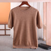 Superfine Merino Cashmere T shirt Men Base Shirt Wicking Breathable Quick Dry Anti-Odor No-itch Short Sleeve Tee Tops