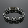 Punk Rock Biker 316L Stainless Steel Mens Bracelet Fashion Jewelry Bike Bicycle Chain Jewellery Pulsera Hombre Acero Inoxidable