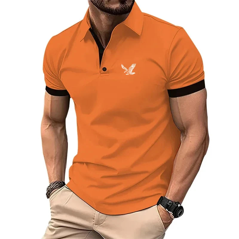 Summer Thin Short Sleeves Polo Shirt Cheap Casual Logo Printed Fashion New Breathable Sports T Shirt Tops Men's Clothing