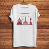 Europe city London Moscow Berlin Paris roma barcelona landmark Funny T Shirt Men Women Casual Tee Homme Unisex Tshirt No-sticker