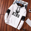 Printing Tracksuit Men Personality Hoodies tops Versatile Sweatshirts Casual Daily Fashion Sports pants New Men's Clothing