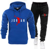 Men's Tracksuit Hoodie Pants 2Pcs Sets Suit Leisure Sweatshirts Sweatpants Fashion Trends Brand Clothing S-3XL