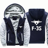 F35 Flight Aviation Pilots Men Coat Jackets