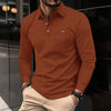 Spring And Fall Best Selling Men's POLO Shirts, Men's T-shirts, Solid Colors, Textures, Men's Clothing, The Perfect Gift For Men