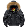 Military Fur Collar Hood Warm Tactical Bomber Winter Jackets Men Hooded N2B Outwear Coats Windproof Flight Pilot MA-1 Jackets