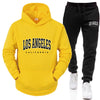 Sweatshirts for Men 2024 Sport Sports Sweatsuit Set Casual Men's Tracksuit Set Fashion Sportswear Man Jogging Hoodie High Qualit