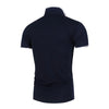 Casual Short-sleeved Polo Shirt Fashion Lapel T-shirt Breathable Men's Shirt Fashion Street Clothing