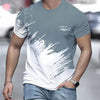 Patchwork Pattern Print Clothes Men Designer Men's T-shirts Men's Summer Clothes Short Sleeve Tee Simple Shirts Graphic Tee Tops