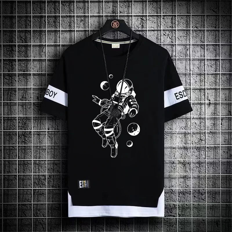 New Men's T Shirts Japan Fashion Summer Streetwear Print T Shirt Casual Men Clothing Harajuku Short Sleeve Tops Tees Men