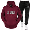 Sweatshirts for Men 2024 Sport Sports Sweatsuit Set Casual Men's Tracksuit Set Fashion Sportswear Man Jogging Hoodie High Qualit