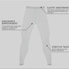 Men's Thermal Underwear Set Winter Clothes Thermal Shirt Tights Round Neck Thin Slim Fit Long Sleeve T-shirt Long Johns Suit