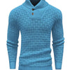 Men's Sweater Knit Pullover Fashionable Polo/Turtle Neck Slimming Smooths Your Silhouette Winter Casual Thick Thin