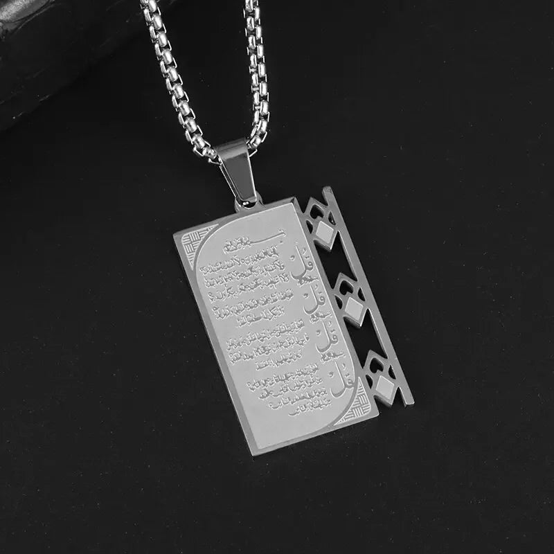 Hip Hop Military Style Stainless Steel Dog Tag Pendant Necklace for Men Women Gold Plated Personalized Id Card Name Jewelry