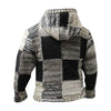 Thickened Warm Hooded Coat Sweater For Men Mens Cable Knit Cardigan Mens Long Cardigan Jacket