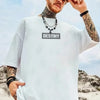 Summer New Casual Loose T-shirt Short Sleeved Men's Fashion Loose Printing Large 8XL Hip Hop Couple Wear Half Sleeve Cotton Top