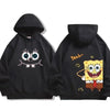 New Pattern Spongebob Cartoon Anime Printing Men's and Women's Hoodies Autumn and Winter Fashionable Couple's Clothing Hoodie