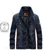 Men's Spring Fashion Denim Jacket Jeans Jacket Top Quality Brand Male Winter Bomber Outwear Coats Plus Size 4XL