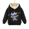 Lilo & Stitch Child Hoodies Hoodies Sweatshirts Long Sleeves Cute Cartoon Printing Fashion Casual Boys and Girls Christmas Gifts