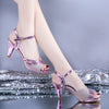 2022 Summer New Style British Style Fish Mouth Buckle Fashion Open-toe Sandals Women Fashion Comfortable High Heels