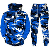 Camouflage Hoodie Pant Suit 3D Printed Casual Men Women High Quality Tracksuit Outfits Fashion Men's Clothing 2pcs Sets