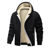 leisure man's cashmere thickened zipper cardigan