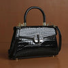 Handbag Leather women's bag Crocodile patterned real cowhide totebag fashion ladies handbags famous brand Women's bags