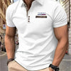 Fashion Men's Polo Shirt Summer Simple Versatile Street Clothing Business Loose Leisure Breathable Lapel Short sleeve Men's Top