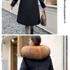 Winter Warm Coat Fox Fur Jacket 2023 New Hooded Black Imitation Fur Woman Parkas Mulher Parkas Women's Jacket Red Fur Coats