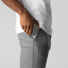 Versatile Solid Slim Trousers Elastic High-quality Long Pants