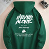 Everyday Versatile Street Hooded Sweatshirt Men's Letter Printed Hoodie Spring and Autumn Casual Outerwear Long Sleeve S-3XL