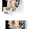 Summer Sandals Ladies Party Banquet Pumps 13.5CM Platform Valentine Strap Quality Shoes Women High Heels Sexy Size 34-43