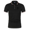 Men's Golf Clothes Summer Lapel Short Sleeve Button Pullovers Trend T-Shirts Tops Work Business Leisure Quick-Dry POLO Shirt