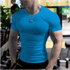 Men Fashion Tops Tee Shirt Plain Slim Fit t Shirt Short Sleeve t-Shirts For Men Gym Shirts Casual White t-Shirt Man Clothes 5XL