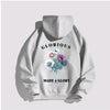 Christian Men Women 100% Cotton Hoodie Korean Luxury Brand Flower Printed Hoodies High Quality Hooded Sweatshirt Autumn Pullover