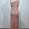 Glitter Side Slit Tightening Beads Dress Sleeveless 5 Colors Fashionable Other Style