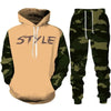 Camouflage Hoodie Pant Suit 3D Printed Casual Men Women High Quality Tracksuit Outfits Fashion Men's Clothing 2pcs Sets