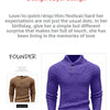 Men's Sweater Knit Pullover Fashionable Polo/Turtle Neck Slimming Smooths Your Silhouette Winter Casual Thick Thin