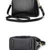 Fashion Stripes Handbags, Women's PU Leather Crossbody Bag, Top Handle Satchel Purse