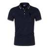 Men's Golf Clothes Summer Lapel Short Sleeve Button Pullovers Trend T-Shirts Tops Work Business Leisure Quick-Dry POLO Shirt