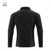 Karentea Running Long Sleeve T-shirt Reflective Men Sportswear Breathable Black Coat Gym Jogging Male Fitness Spring Clothing