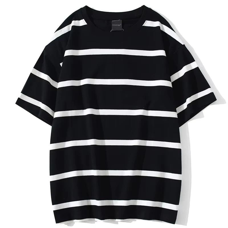 Men's T Shirt Color Block Print 3 Color Optional Tee Harajuku Simple High O Necek Pullover Streetwear Outdoor Oversized Clothing