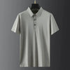 New Summer Khaki Thin Mens Sets (t-shirt+pants) Luxury Short Sleeve Sport Casual Male Sets Fashion Slim Fit Man Suits 4XL