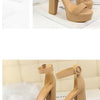 Women High Heel Shoes Sexy Party Nightclub Platform Elegant Sandals Wedding Shoes Bridal Pumps Summer Peep Toe Luxury Thick Heel