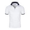 Casual Short-sleeved Polo Shirt Fashion Lapel T-shirt Breathable Men's Shirt Fashion Street Clothing