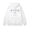 Men's hoodie set Paris Printed sweatshirt Sweatpants 2-piece men's hoodie jogging pants set casual street sportswear